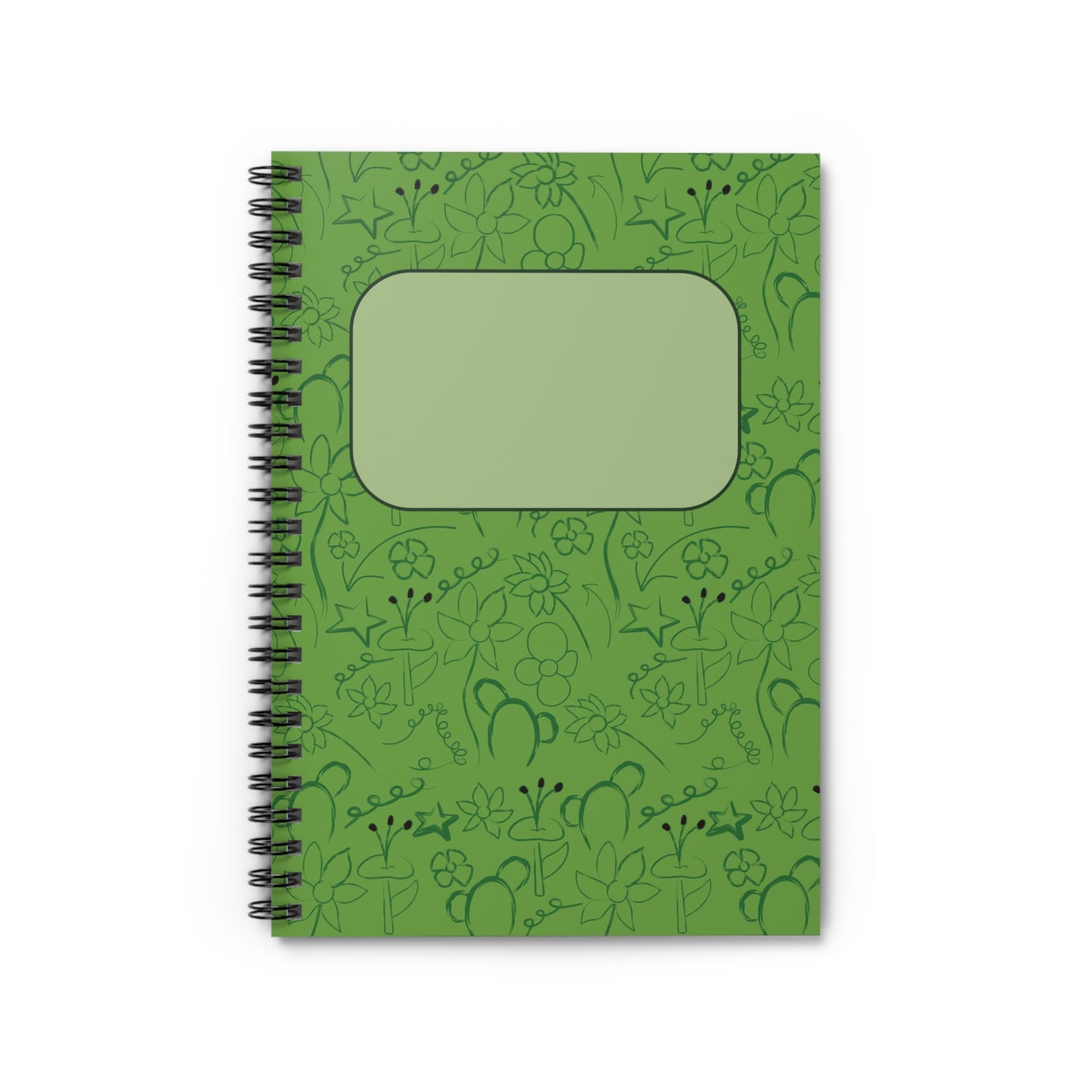 Flower Spiral Notebook