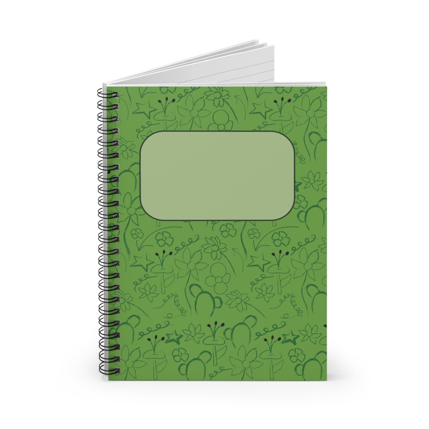 Flower Spiral Notebook