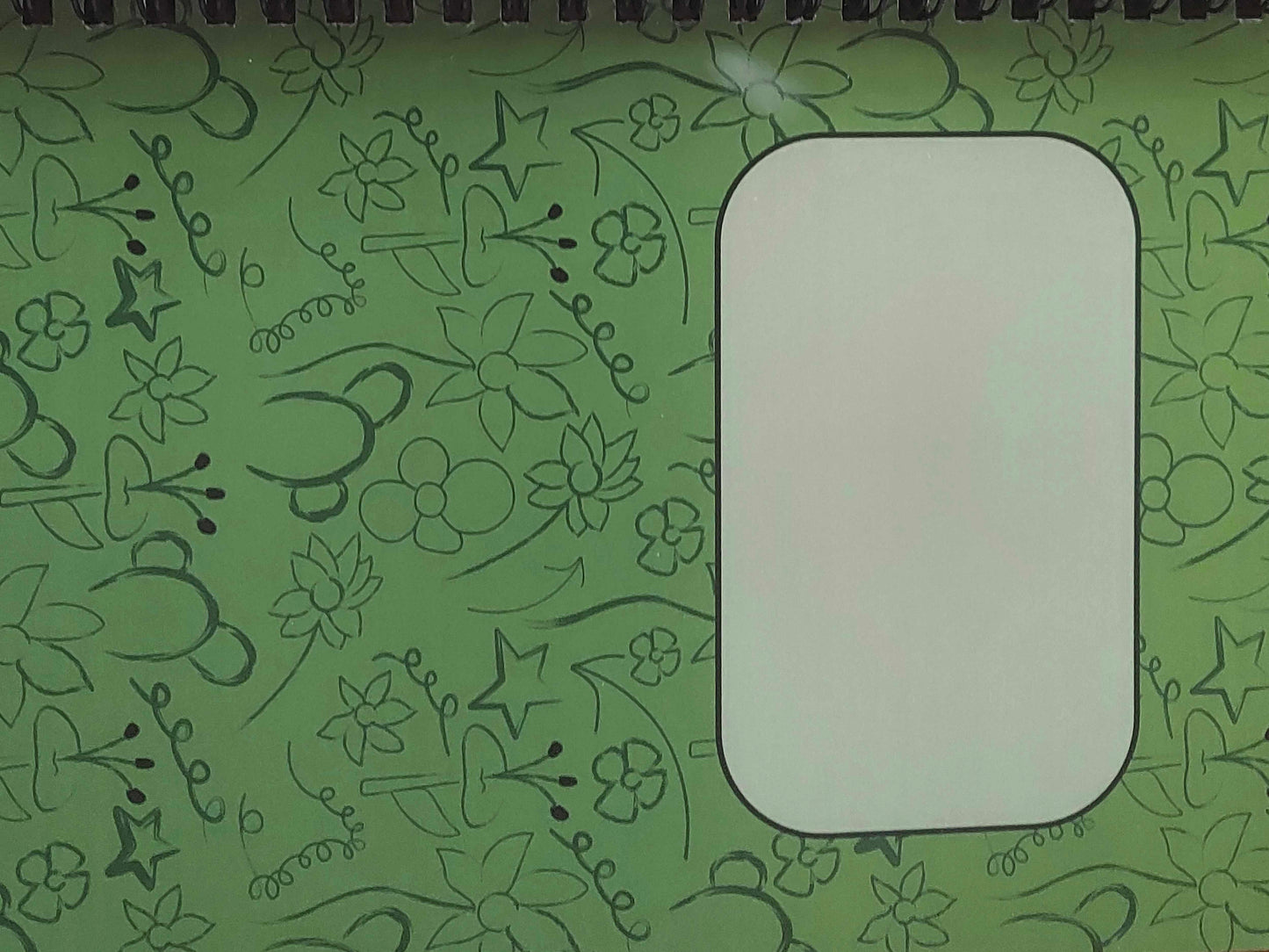 Flower Spiral Notebook