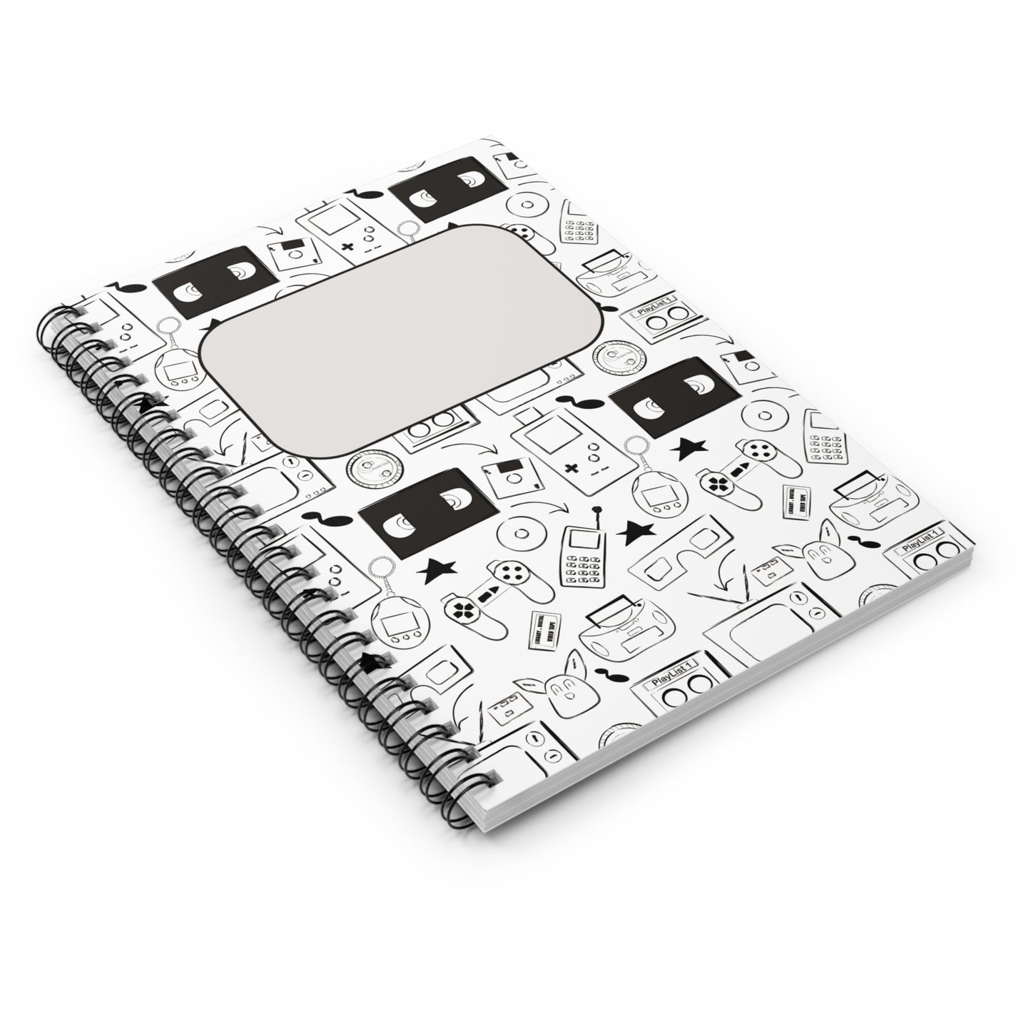 90's Spiral Notebook