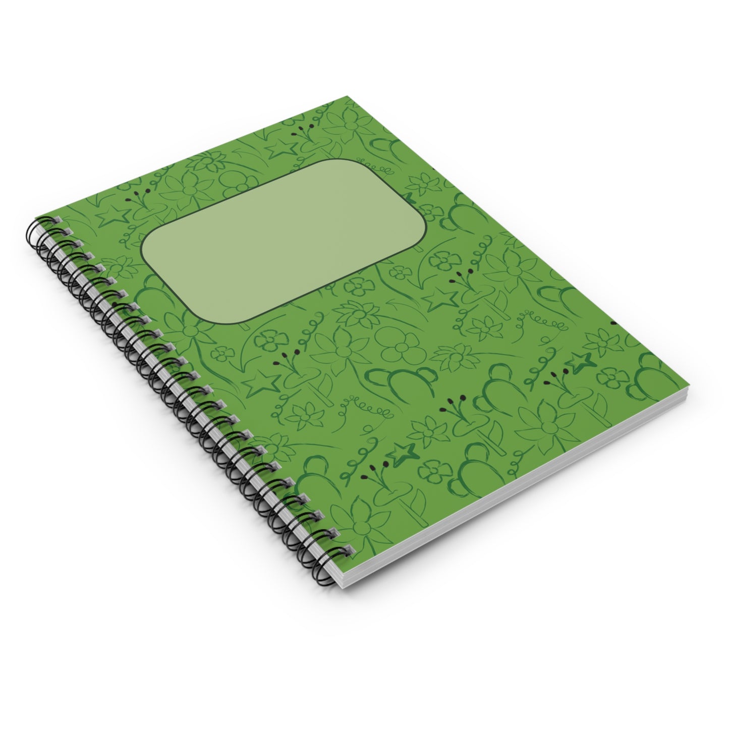 Flower Spiral Notebook