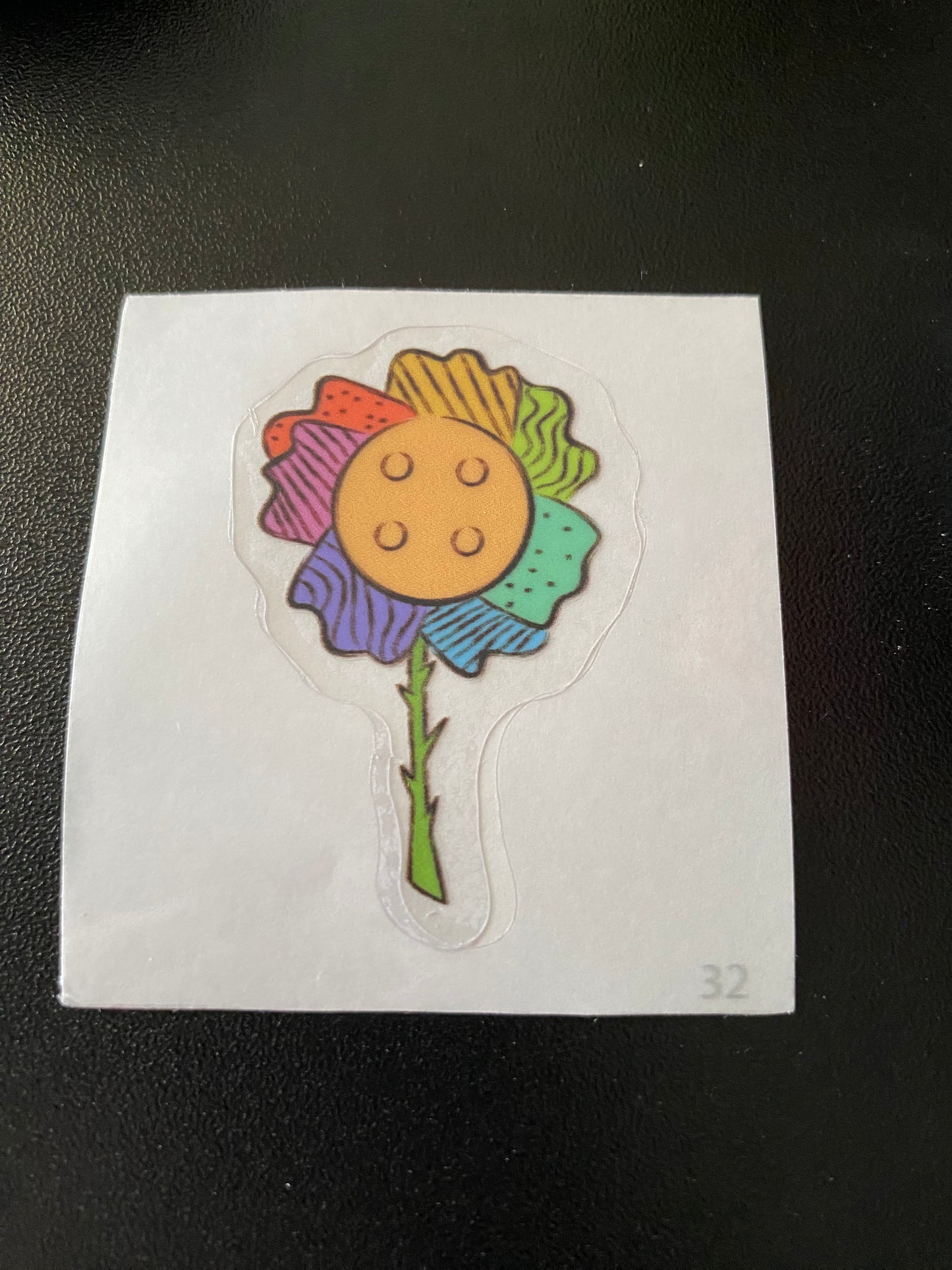 Flower Pattern Sticker