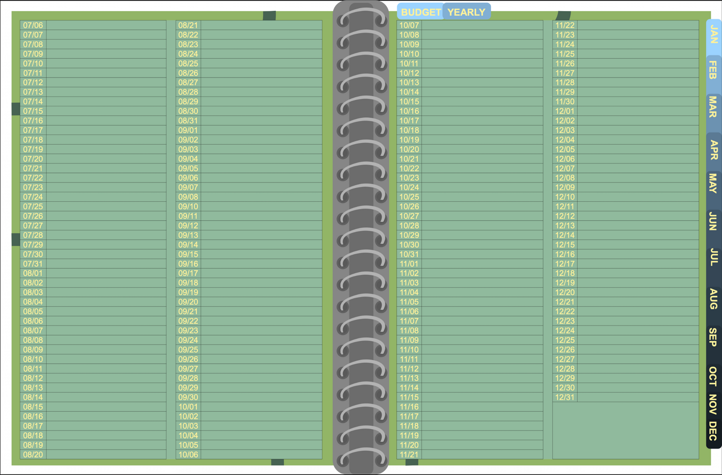 2027 Digital Planner