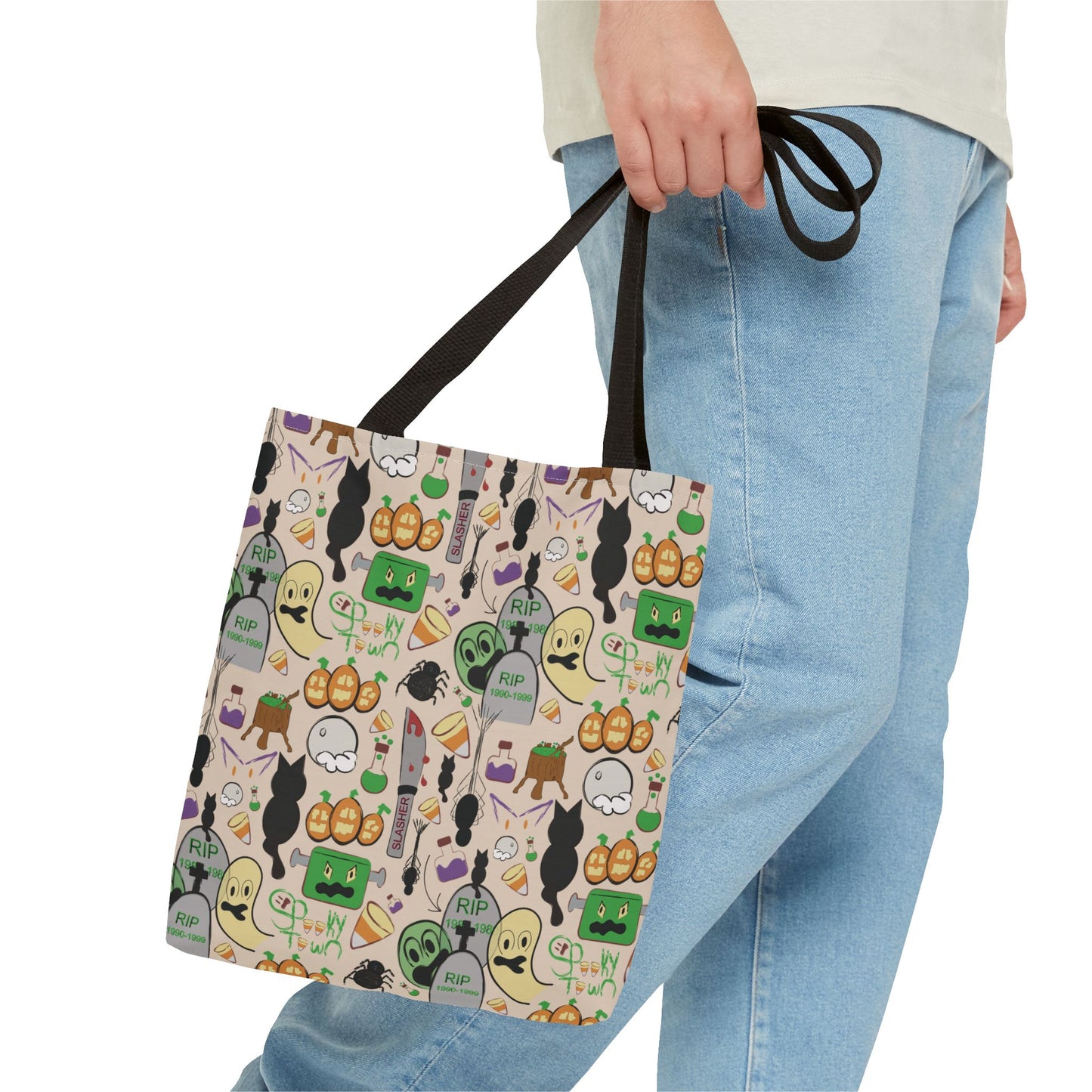 Spooky Trick or Treat Tote Bag