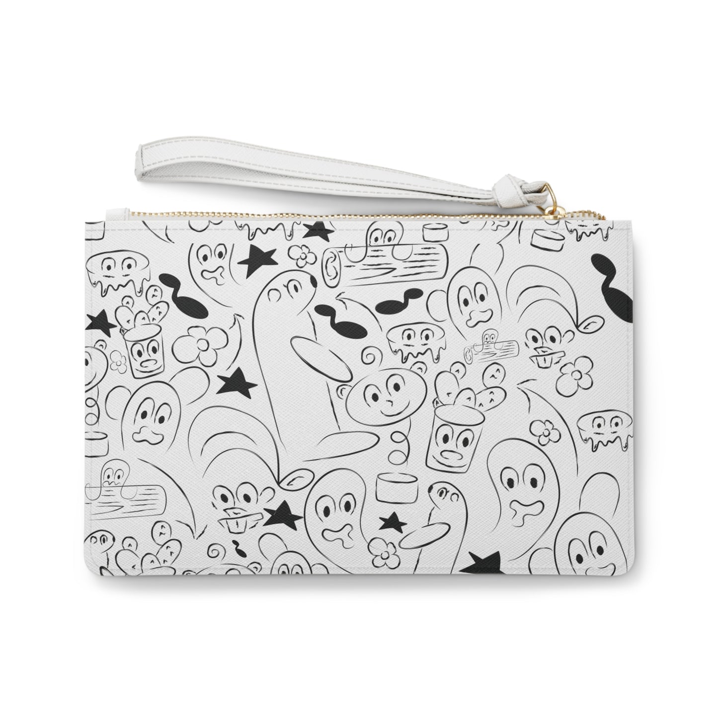 Doodle Clutch Bag