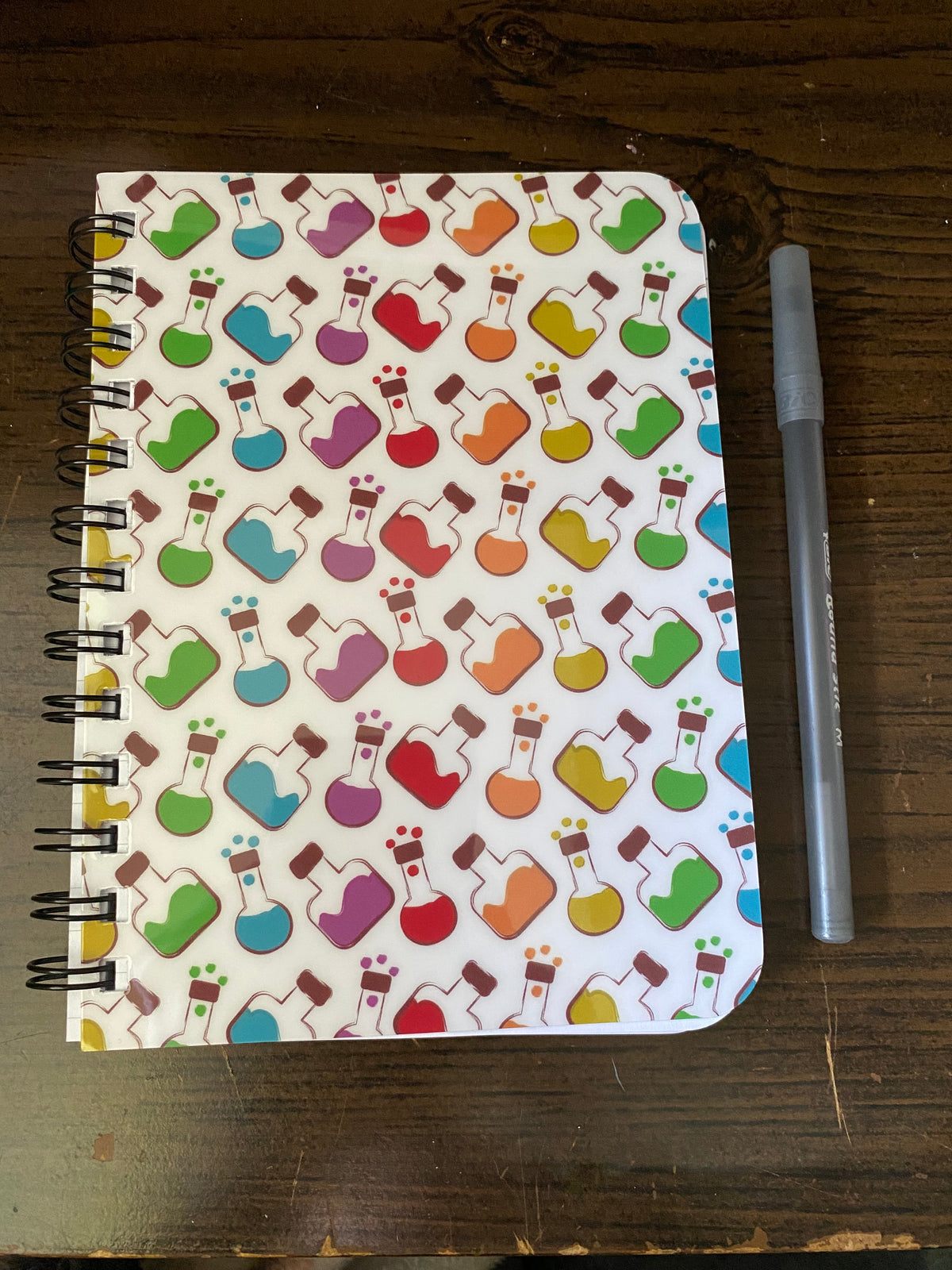 Rainbow Potion Notebook