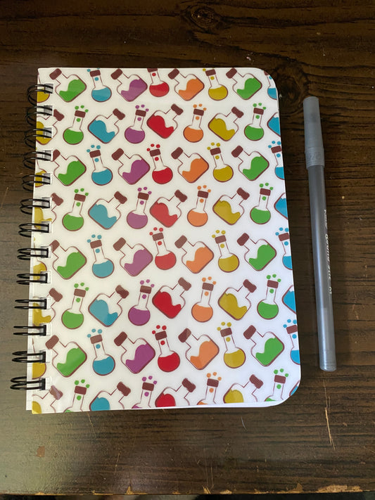 Rainbow Potion Notebook