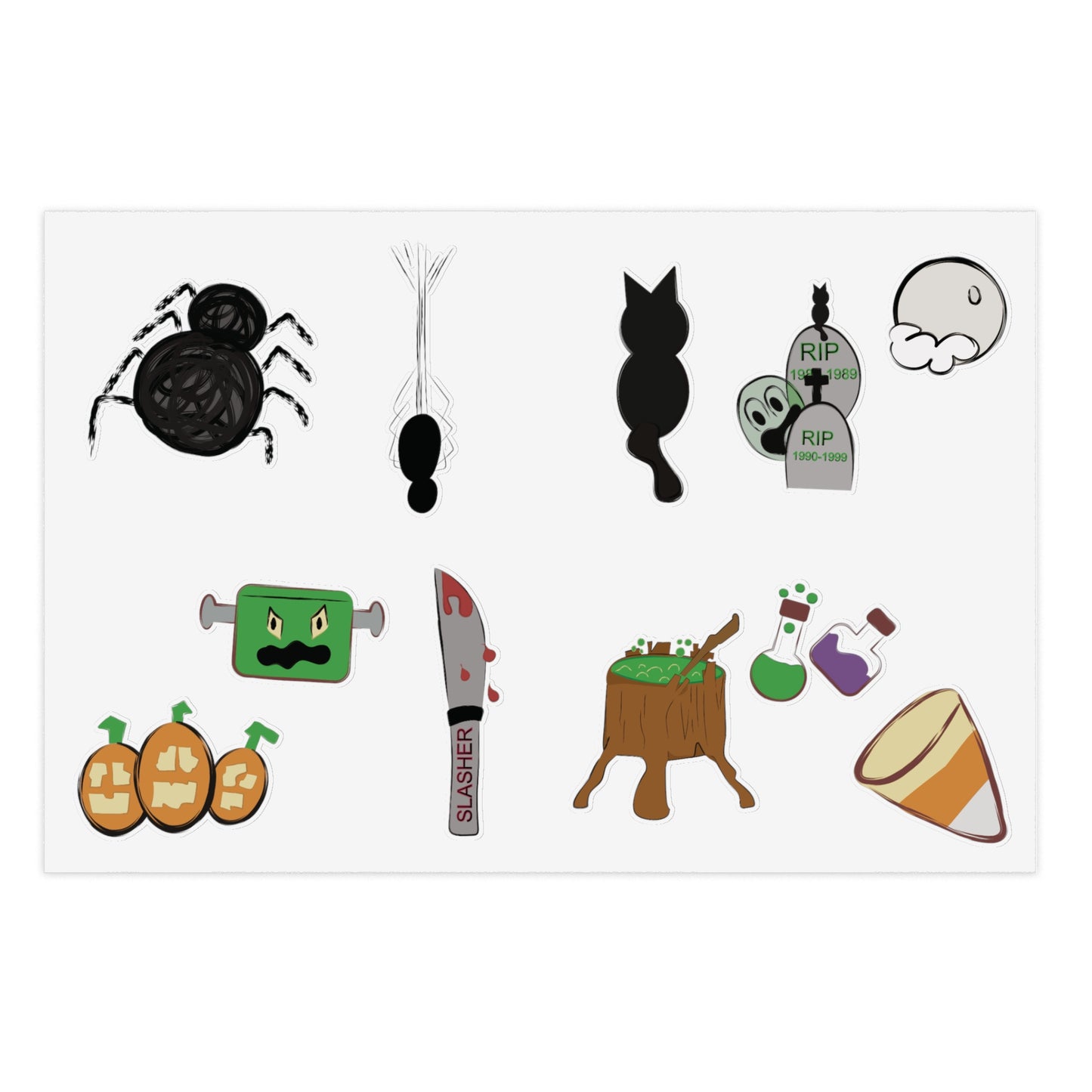 Halloween Sticker Sheets