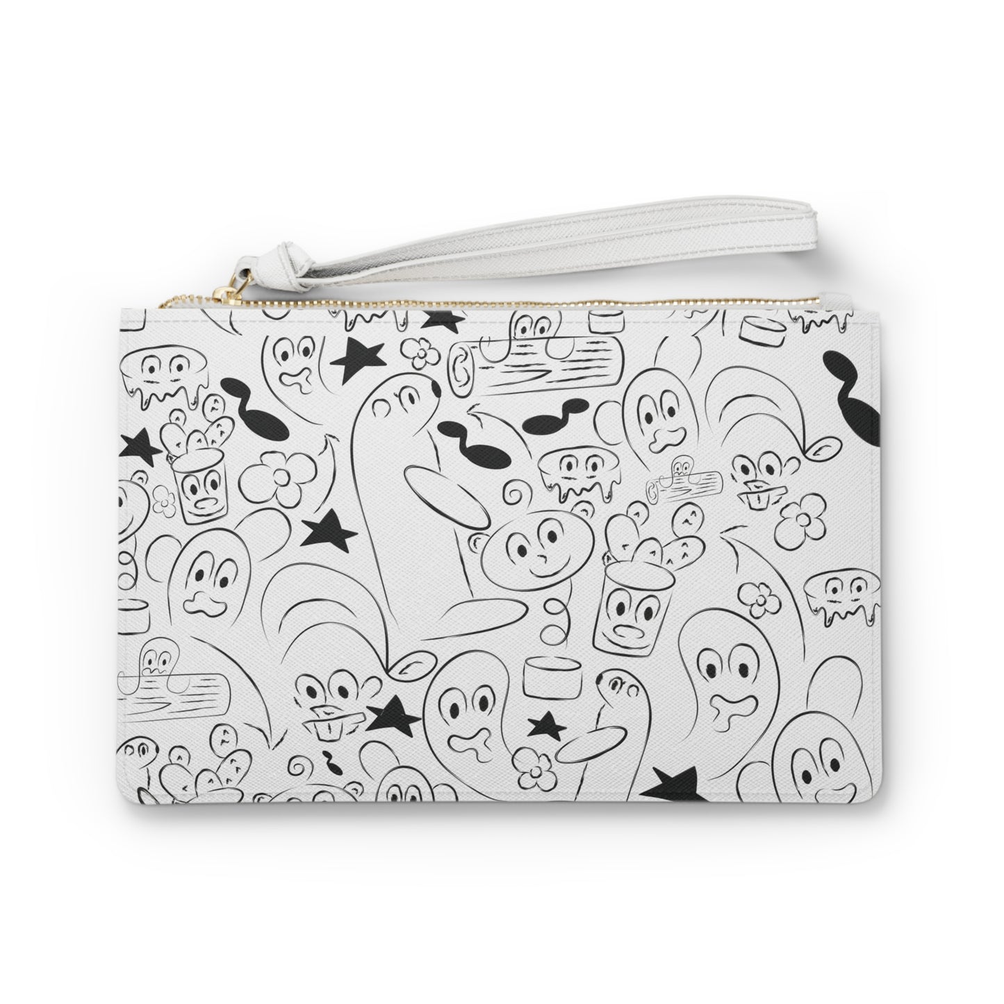 Doodle Clutch Bag